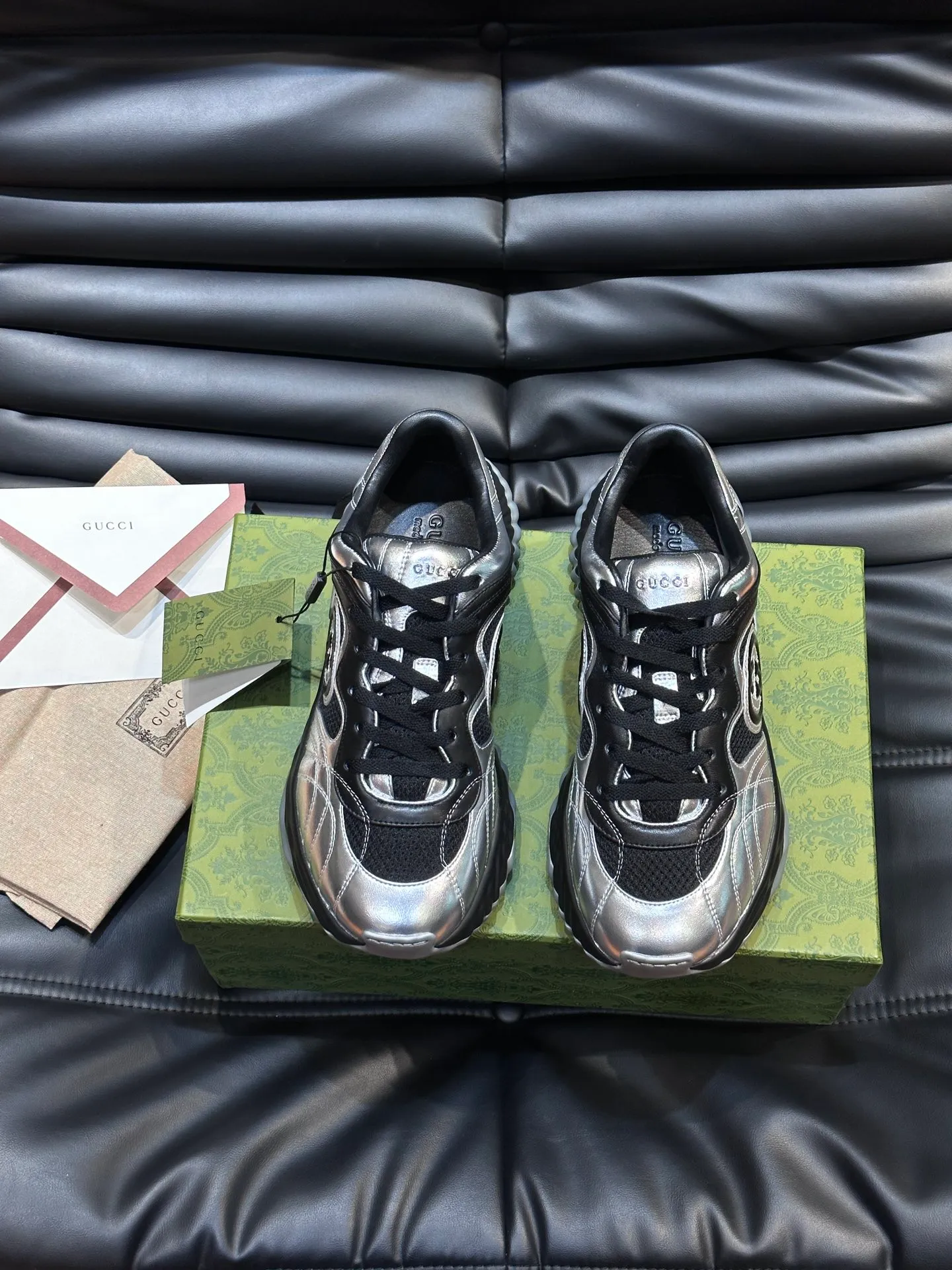 Men's Men's Shoes💰p760 "Gucc*" Ri Men's Men's Shoes💰p Men's Men's Shoes💰ple Series 2024ss👫Couple Style Casual Sports Shoes, buy the original and accurately reproduce it! Restore the quality of details, Gucci Ri men's shoes 💰p men's shoes 💰ple series sports shoes are made with innovative stitching technology to create a flowing texture like water. The leather design is paired with three-dimensional interlocking Double G leather patches and Gucci letter metal accessories, creating a free flowing texture of the entire shoe with a 3D effect. A classic and versatile piece that feels super comfortable on your feet! Female 35-40 Male 38-45
